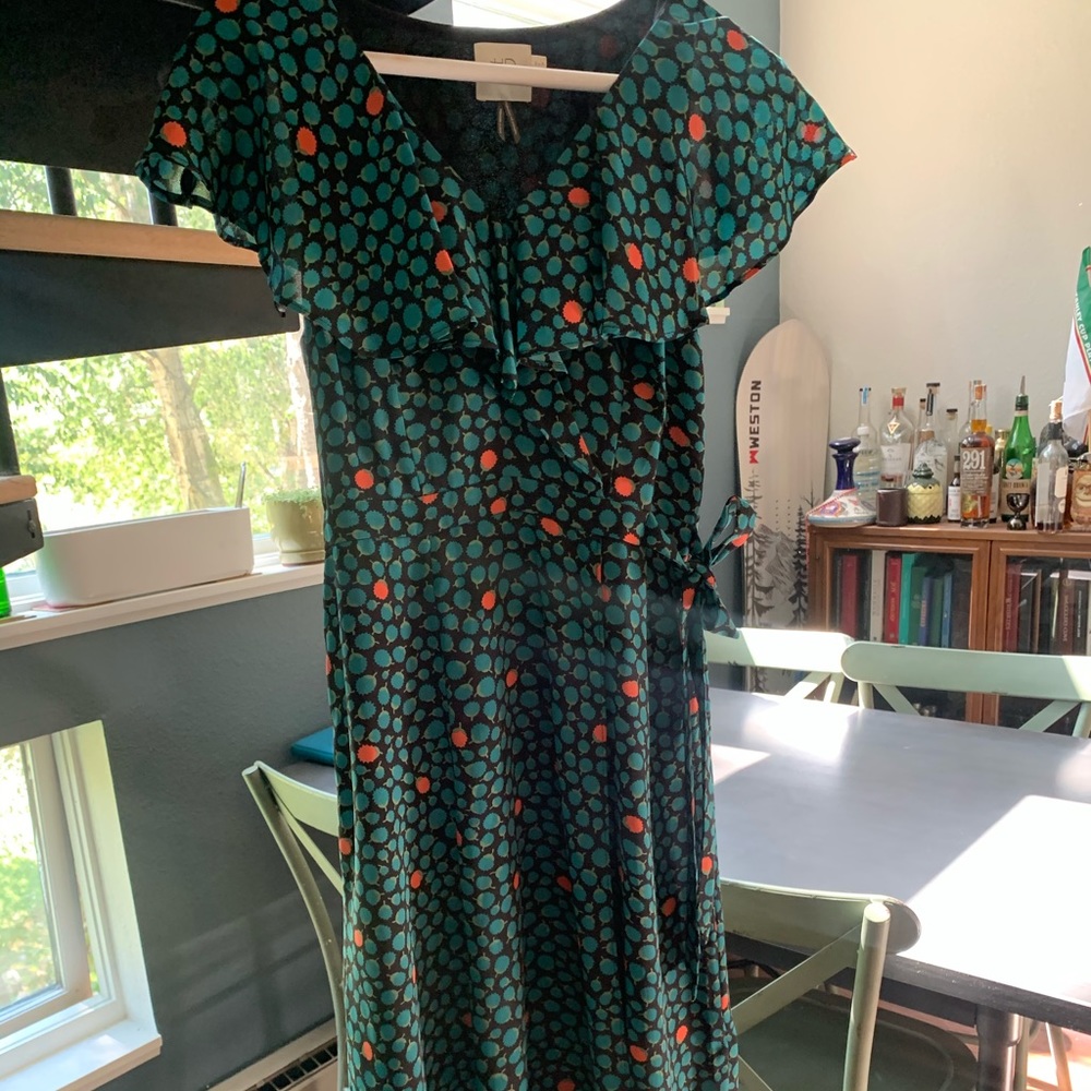 Anthropologie midi dress